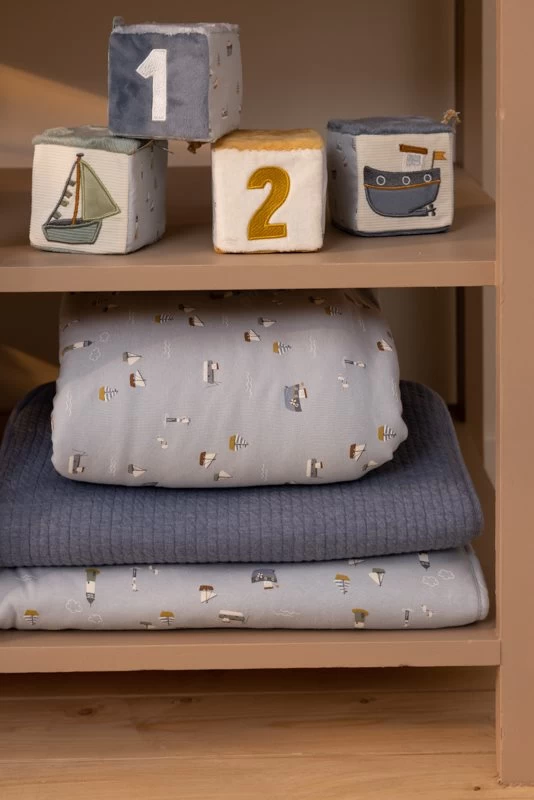 Little Dutch Summer Sleeping Bag Sailors Bay Blue 4 Little Dutch Summer Sleeping Bag Sailors Bay Blue - Image 2