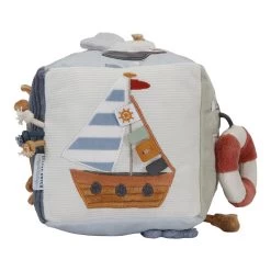 Little Dutch LDSailors Bay Soft Activity Cube -Little Dutch Sale Shop 0016979 little dutch activity cube sailors bay sailors bay 13