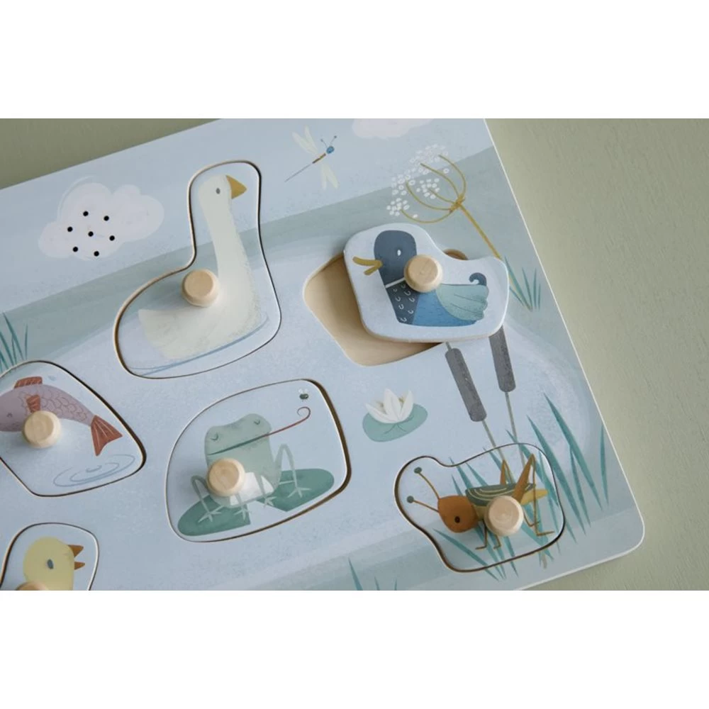 Little Dutch LD Wooden Sound Puzzle Little Goose 6 Little Dutch LD Wooden Sound Puzzle Little Goose - Image 4