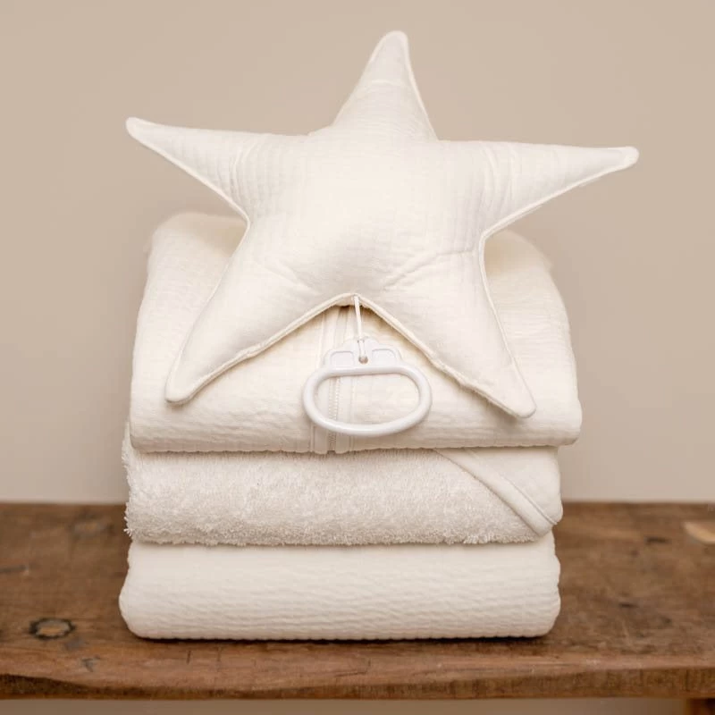 Little Dutch Summer Sleeping Bag Pure Soft White 4 Little Dutch Summer Sleeping Bag Pure Soft White - Image 2