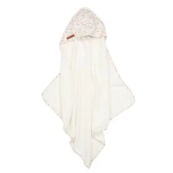 Little Dutch Hooded Towel Flowers & Butterflies 100x100