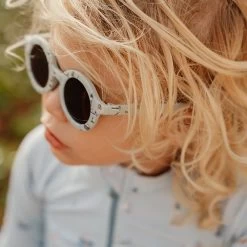 Little Dutch Child Sunglasses Round Shape Sailors Bay Blue -Little Dutch Sale Shop 0023684 kinderzonnebril rond sailors bay blue
