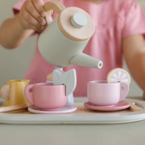 Little Dutch Tea Set - Theeservies Hout - LD7006 4 Little Dutch Tea Set - Theeservies Hout - LD7006 - Image 2