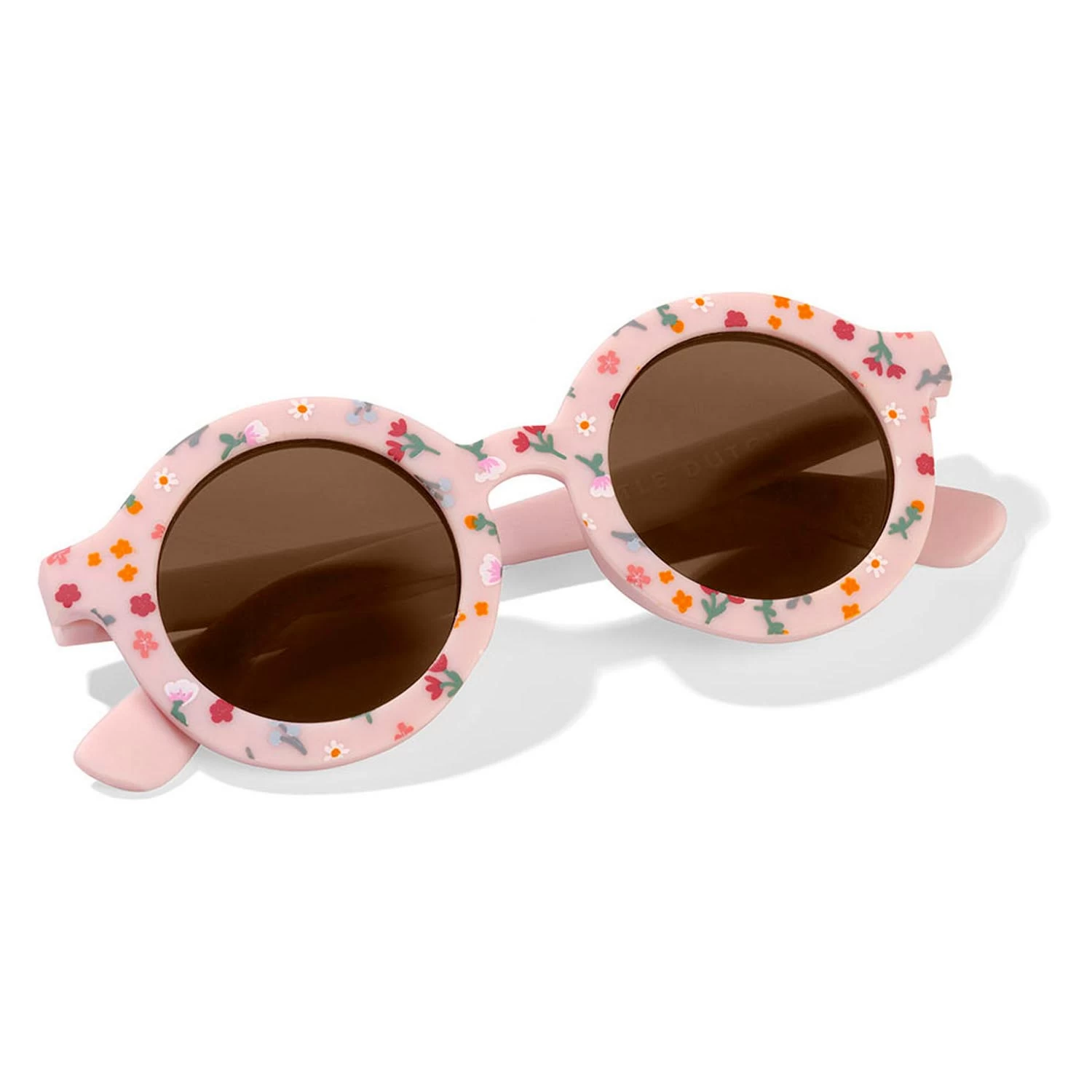 Little Dutch Child Sunglasses Round Shape Little Pink Flowers 3 Little Dutch Child Sunglasses Round Shape Little Pink Flowers