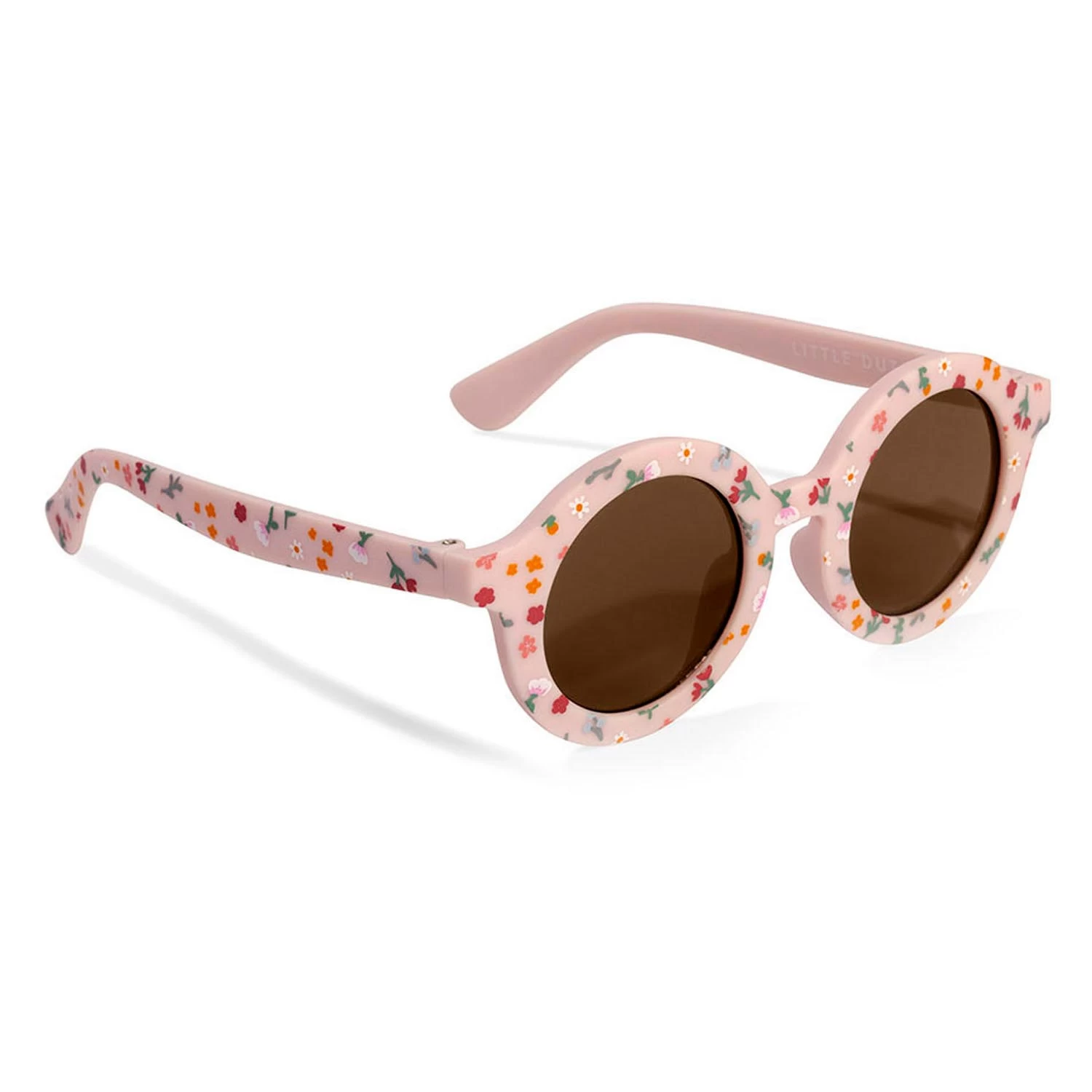 Little Dutch Child Sunglasses Round Shape Little Pink Flowers 6 Little Dutch Child Sunglasses Round Shape Little Pink Flowers - Image 4