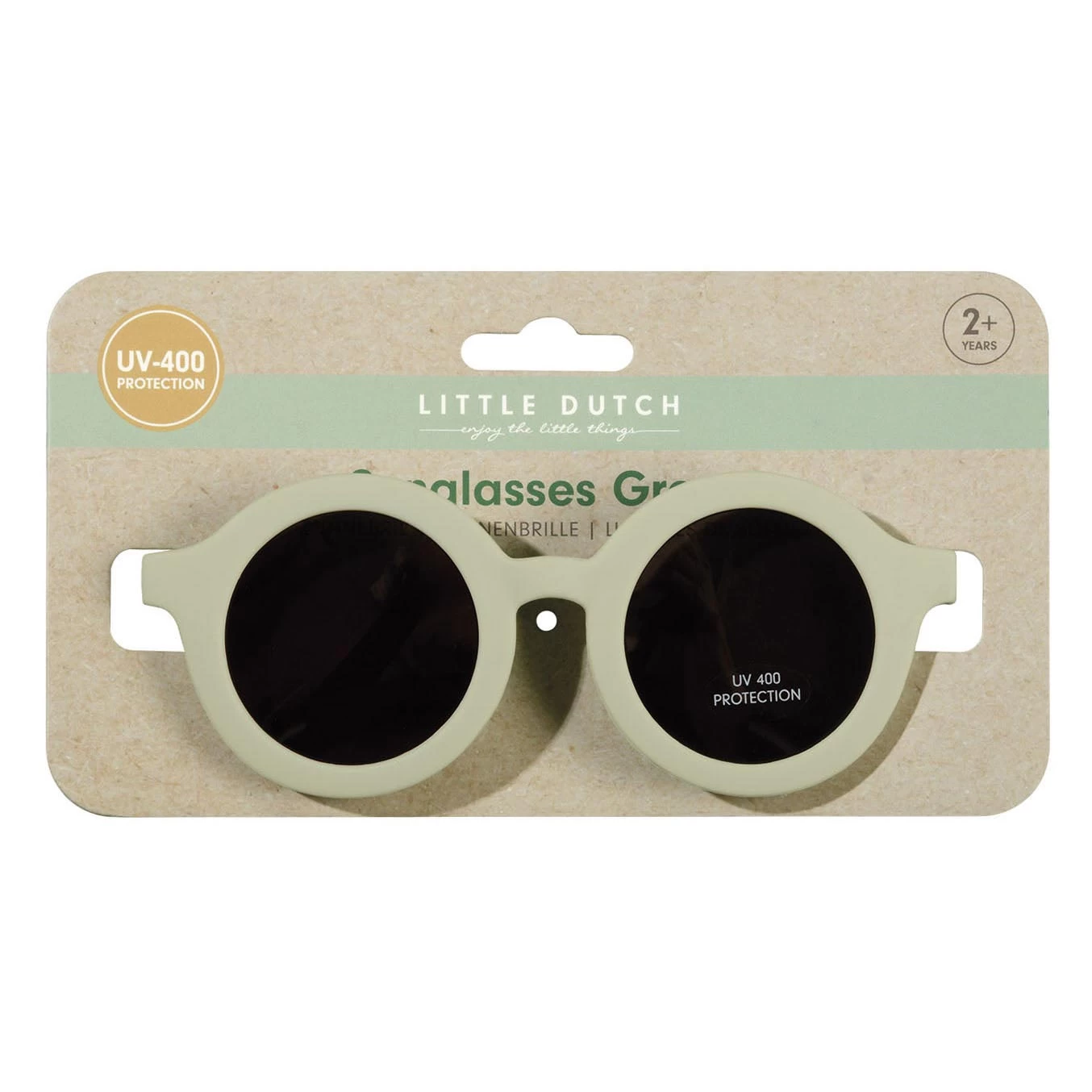 Little Dutch Child Sunglasses Round Shape Green 5 Little Dutch Child Sunglasses Round Shape Green - Image 3