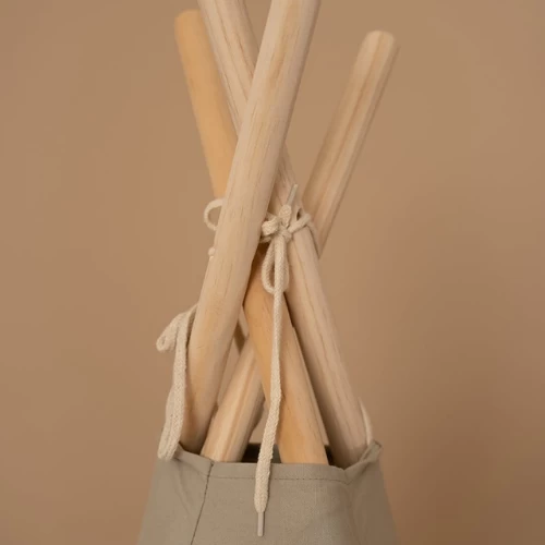 Little Dutch Teepee Tent Olive 5 Little Dutch Teepee Tent Olive - Image 3