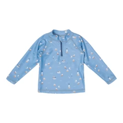 Little Dutch Swim T-shirt Long Sleeves Sailors Bay Dark Blue