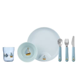 Little Dutch Children's Dinnerware 6-piece Set - Sailors Bay
