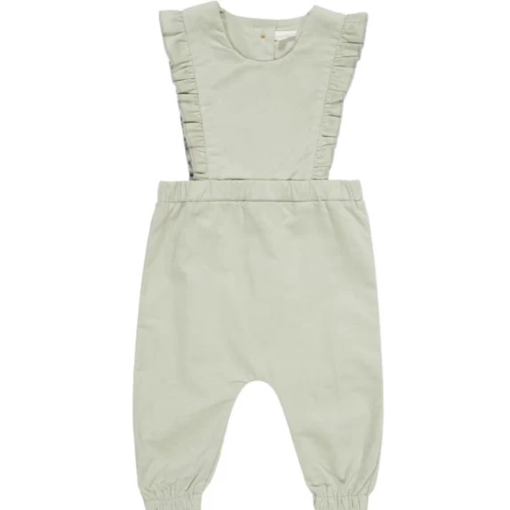Little Dutch Dungarees Corduroy Green 4 Little Dutch Dungarees Corduroy Green - Image 2