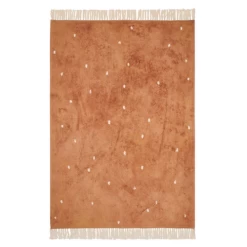 Little Dutch Rug Dot - Pure Rust - 170x120cm