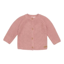 Little Dutch Knitted Cardigan Blush Pink