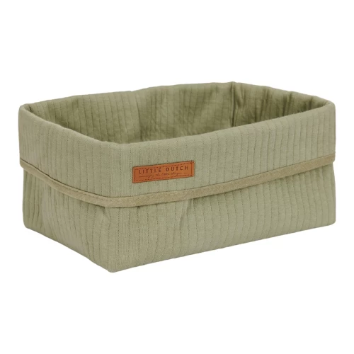 Little Dutch Storage Basket Large Pure Olive 3 Little Dutch Storage Basket Large Pure Olive
