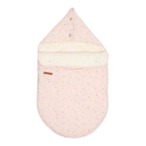 Little Dutch Car Seat 0+ Footmuff Little Pink Flowers 2 Little Dutch Car Seat 0+ Footmuff Little Pink Flowers