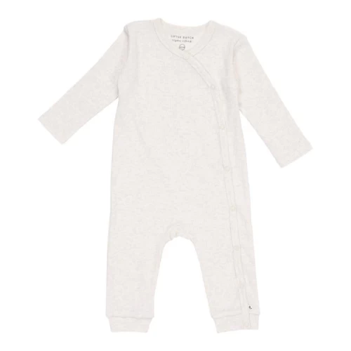 Little Dutch One-piece Wrap Suit Rib Sand 3 Little Dutch One-piece Wrap Suit Rib Sand