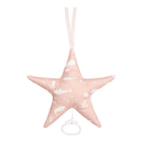 Little Dutch Star Shaped Music Box - Ocean Pink - LD 3 Little Dutch Star Shaped Music Box - Ocean Pink - LD