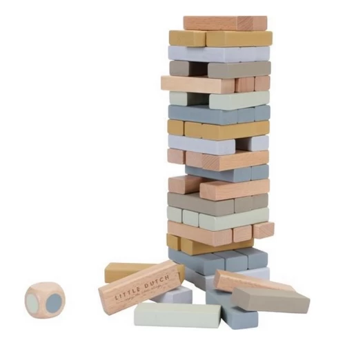 Little Dutch Wooden Tower Game 3 Little Dutch Wooden Tower Game