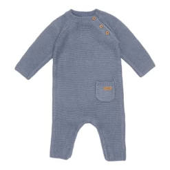 Little Dutch Knitted One-piece Suit Blue
