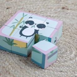 Little Dutch LD Wooden Cube Puzzle Zoo -Little Dutch Sale Shop 4455 9