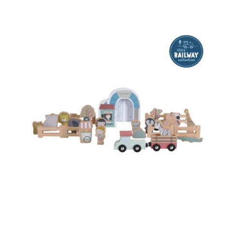 Little Dutch Railway Train Extension - Zoo - LD4488 3 Little Dutch Railway Train Extension - Zoo - LD4488