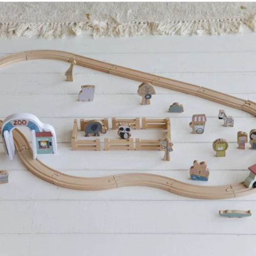 Little Dutch Railway Train Extension - Zoo - LD4488 5 Little Dutch Railway Train Extension - Zoo - LD4488 - Image 3