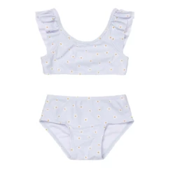 Little Dutch Flounce Bikini Set Daisies Blue