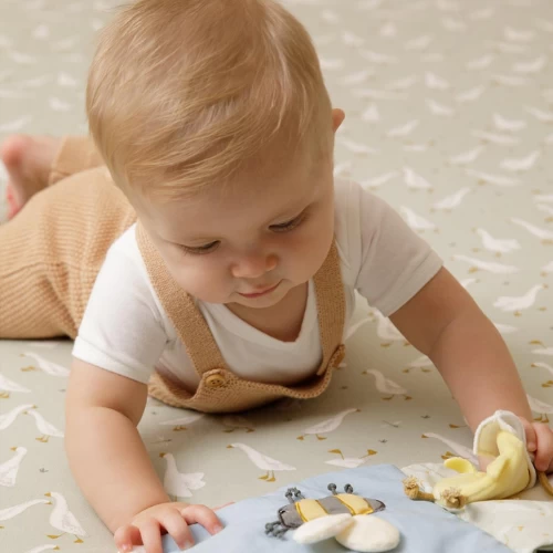 Little Dutch Fitted Bassinet Sheet Little Goose 5 Little Dutch Fitted Bassinet Sheet Little Goose - Image 3