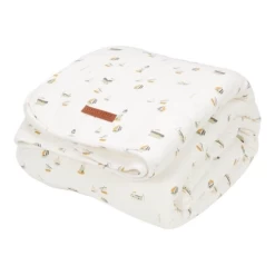 Little Dutch Bassinet Blanket- Sailors Bay White