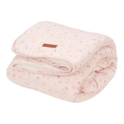 Little Dutch Bassinet Blanket- Little Pink Flowers