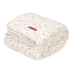 Little Dutch Bassinet Blanket- Flowers & Butterflies