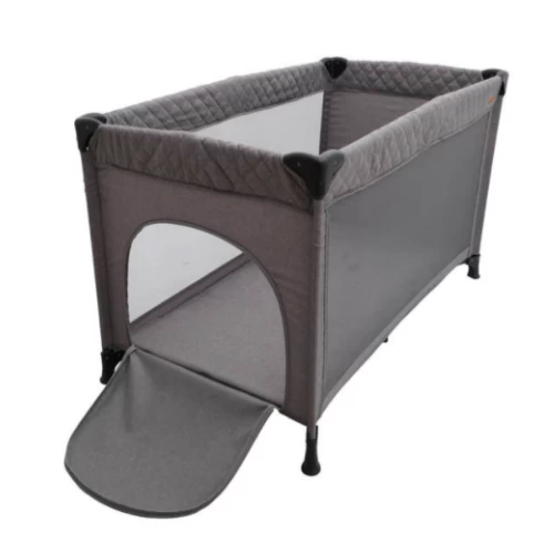 Little Dutch Travel Cot In Bag - Grey 4 Little Dutch Travel Cot In Bag - Grey - Image 2