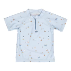 Little Dutch Swim T-shirt Sailors Bay Blue