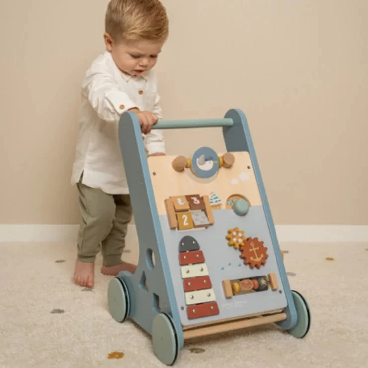 Little Dutch Multi-activity Baby Walker Sailors Bay 5 Little Dutch Multi-activity Baby Walker Sailors Bay - Image 3