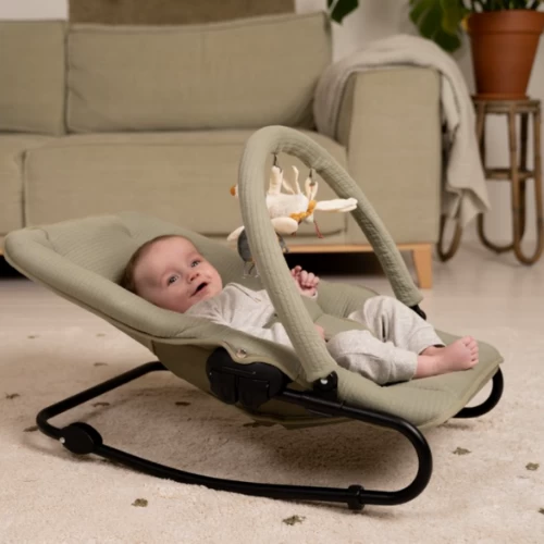 Little Dutch Bouncing Chair - Olive 4 Little Dutch Bouncing Chair - Olive - Image 2