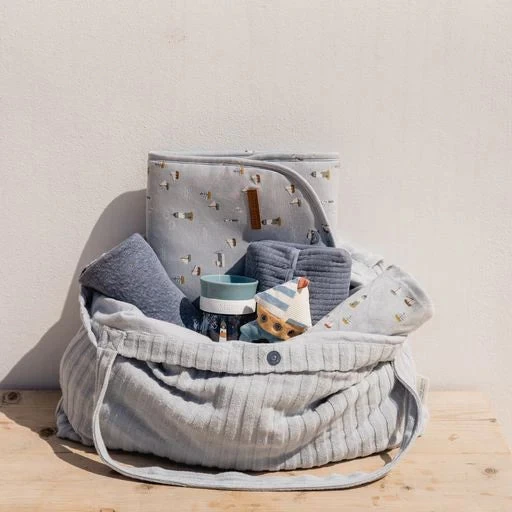 Little Dutch Mom Bag Blue 4 Little Dutch Mom Bag Blue - Image 2