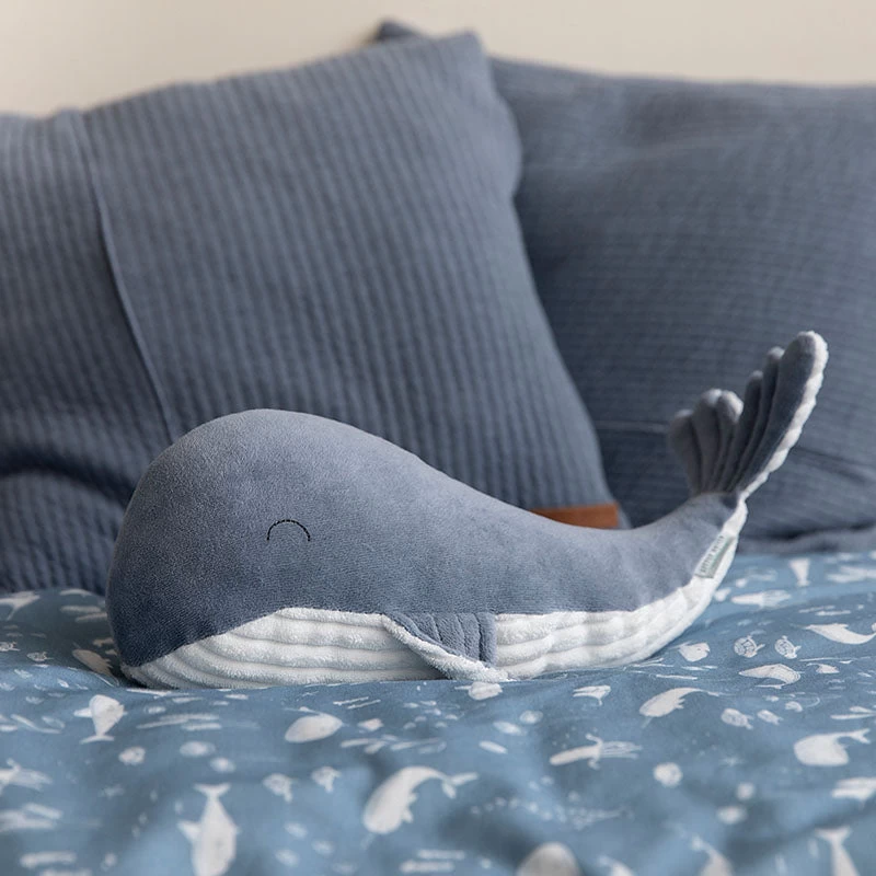 Little Dutch LD Soft Toy Whale 35cm 6 Little Dutch LD Soft Toy Whale 35cm - Image 4