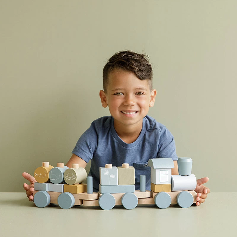 Little Dutch LD Stacking Train FSC 4 Little Dutch LD Stacking Train FSC - Image 2