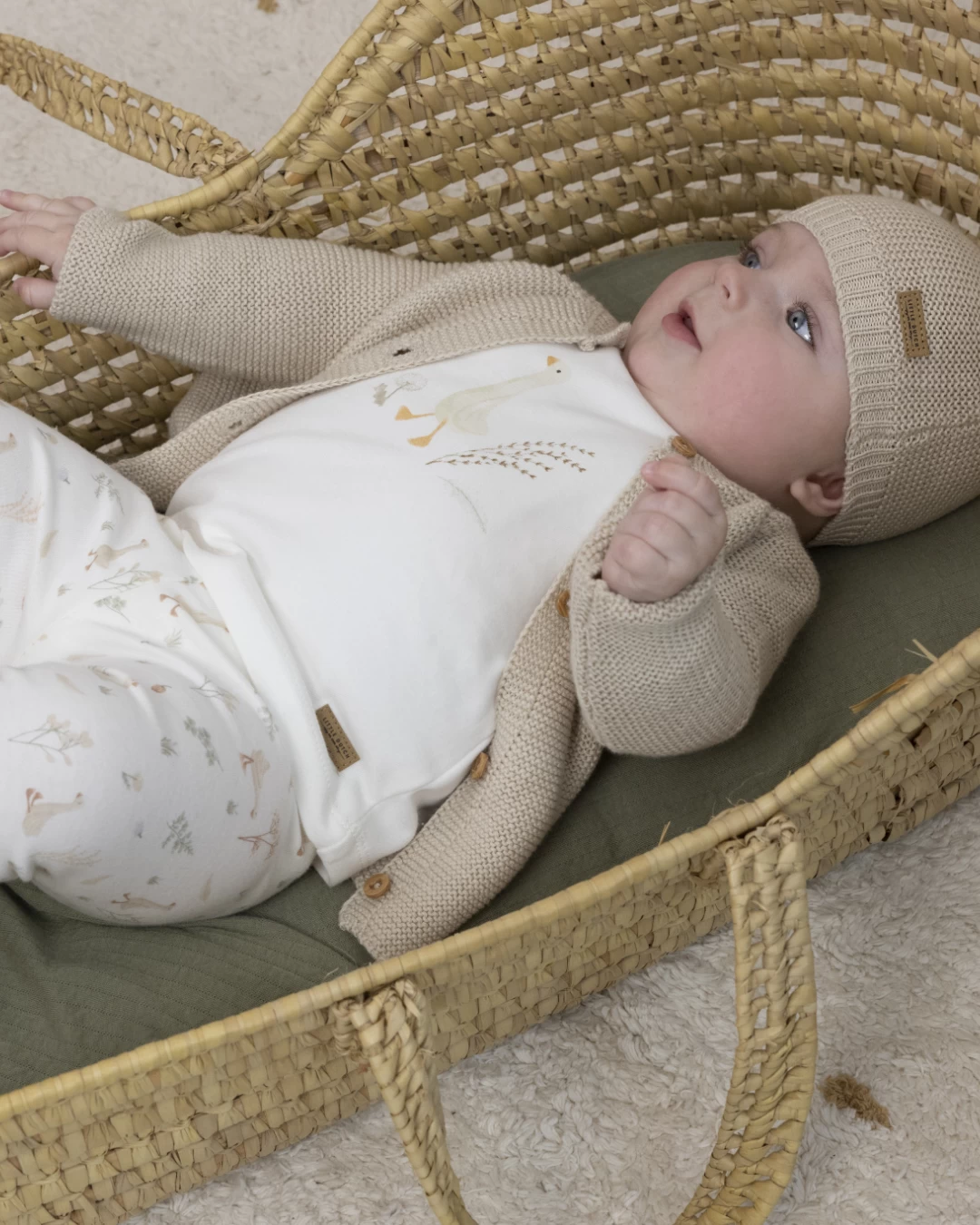 Little Dutch Trousers Little Goose White 5 Little Dutch Trousers Little Goose White - Image 3