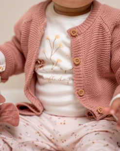 Little Dutch Knitted Cardigan Blush Pink 8 Little Dutch Knitted Cardigan Blush Pink -Little Dutch Sale Shop Post LPF 1b