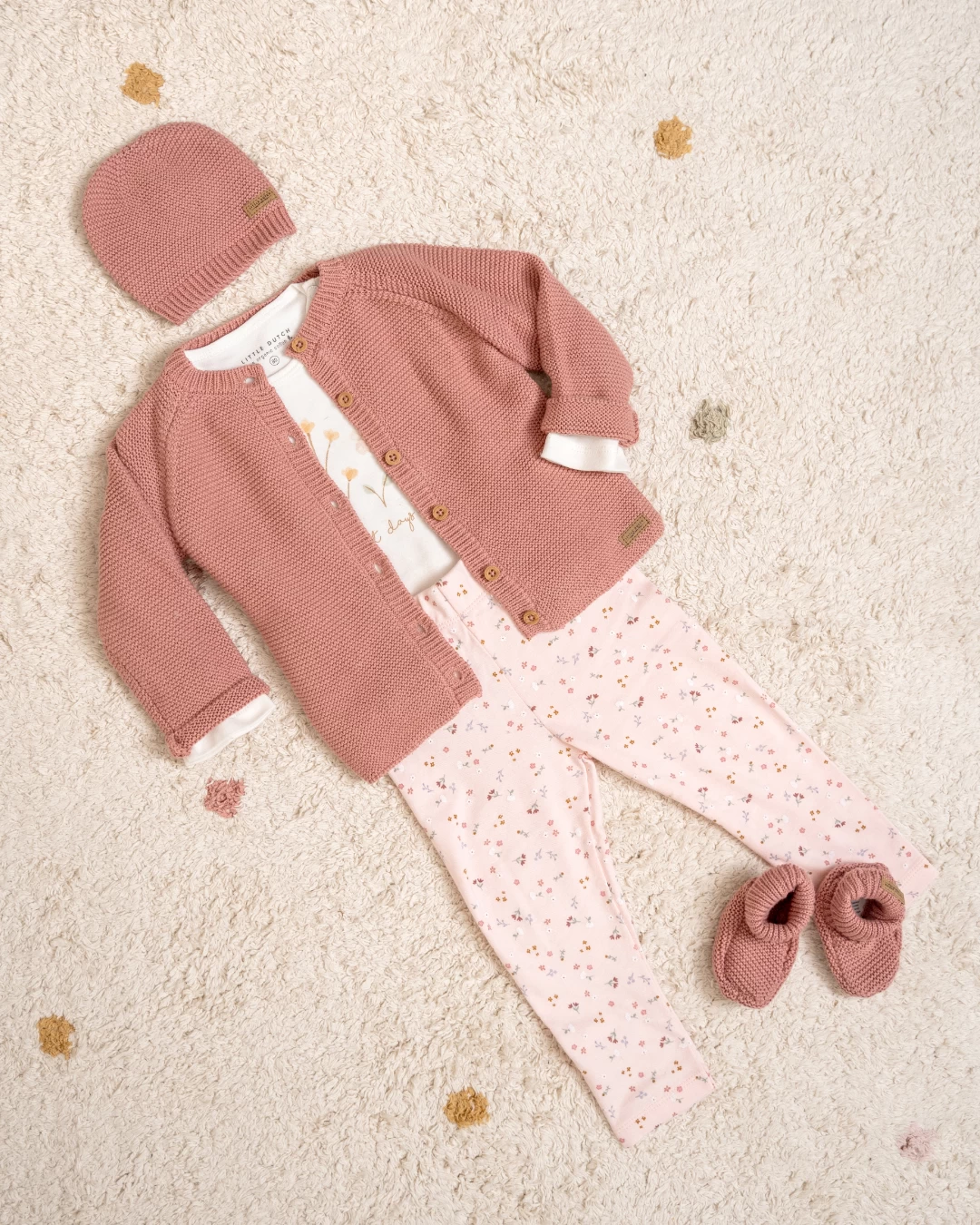 Little Dutch Trousers Little Pink Flowers 6 Little Dutch Trousers Little Pink Flowers - Image 4