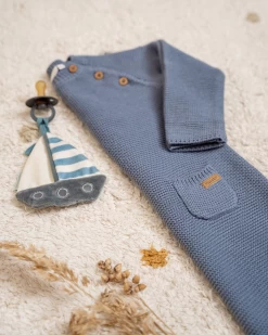 Little Dutch Knitted One-piece Suit Blue -Little Dutch Sale Shop Post SAILORSBAY 2a