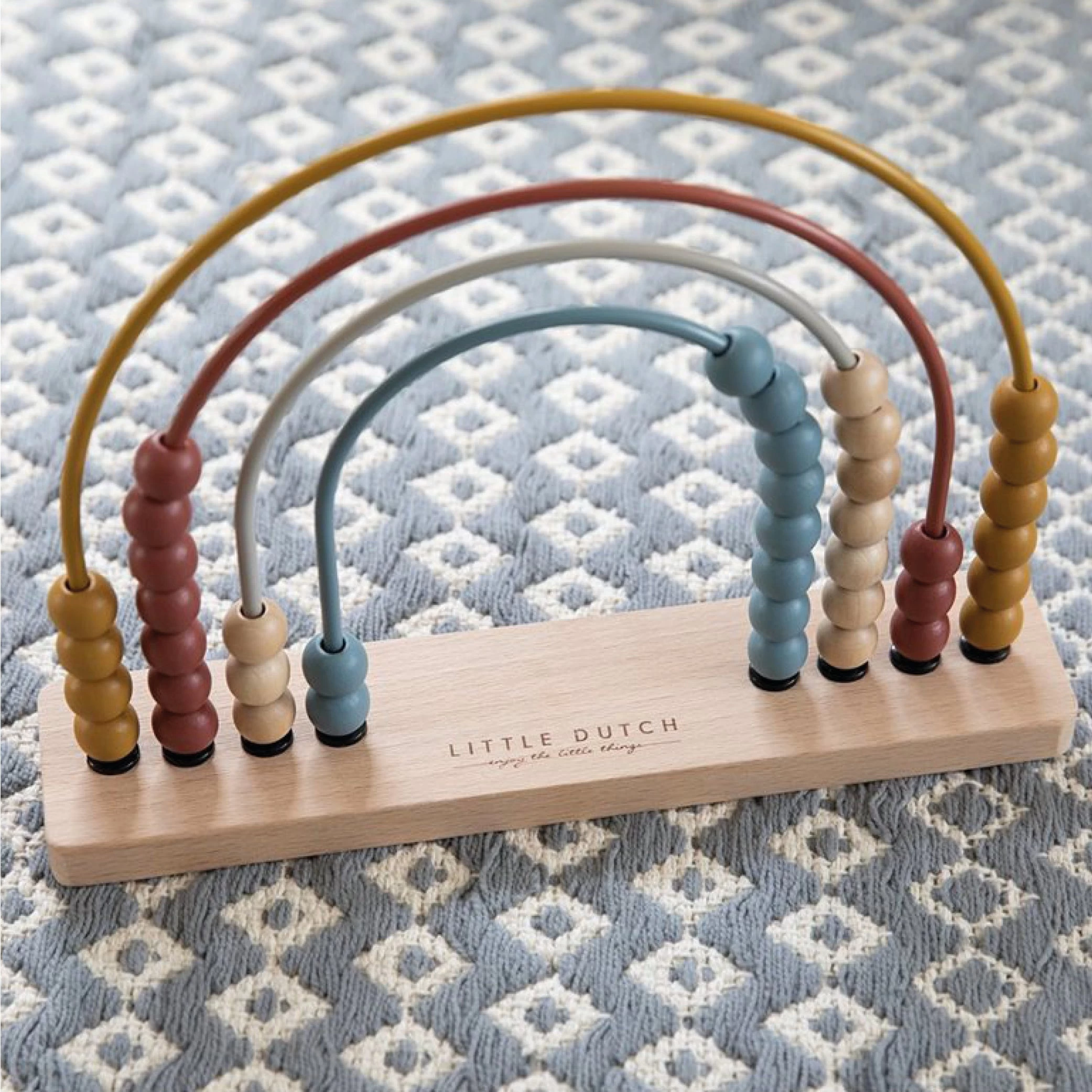 Little Dutch Rainbow Abacus Pure & Nature - LD 6 Little Dutch Rainbow Abacus Pure & Nature - LD - Image 4