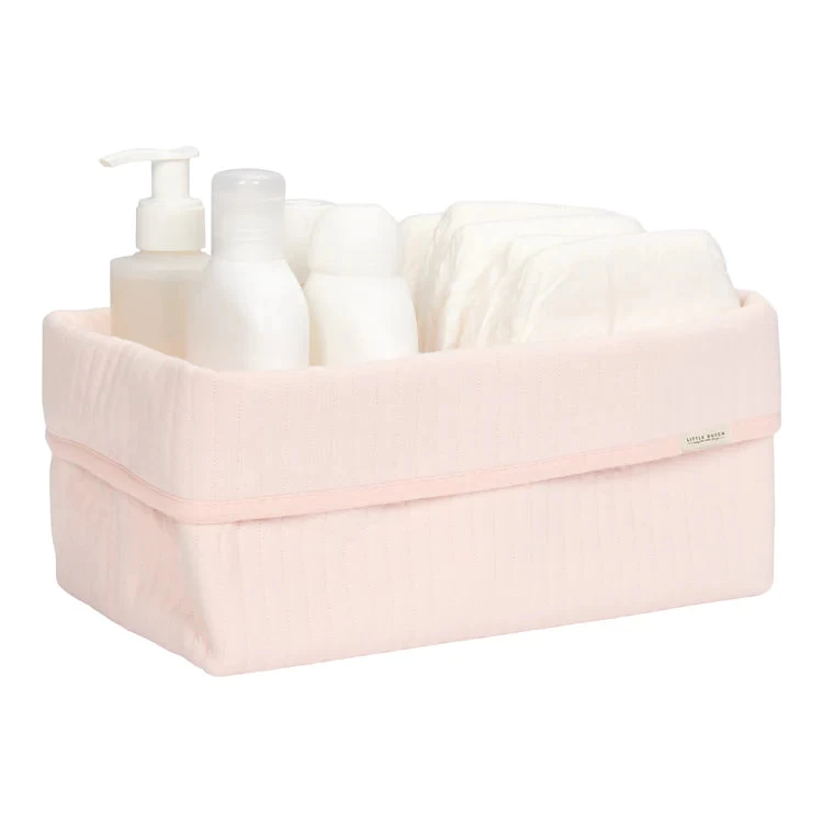 Little Dutch Storage Basket Large Pure Soft Pink 4 Little Dutch Storage Basket Large Pure Soft Pink - Image 2