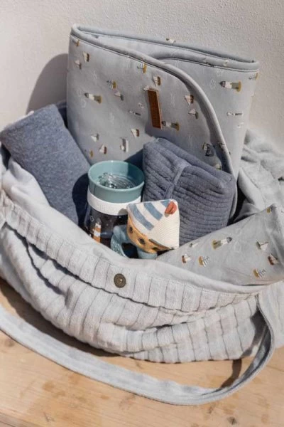 Little Dutch Mom Bag Blue 5 Little Dutch Mom Bag Blue - Image 3