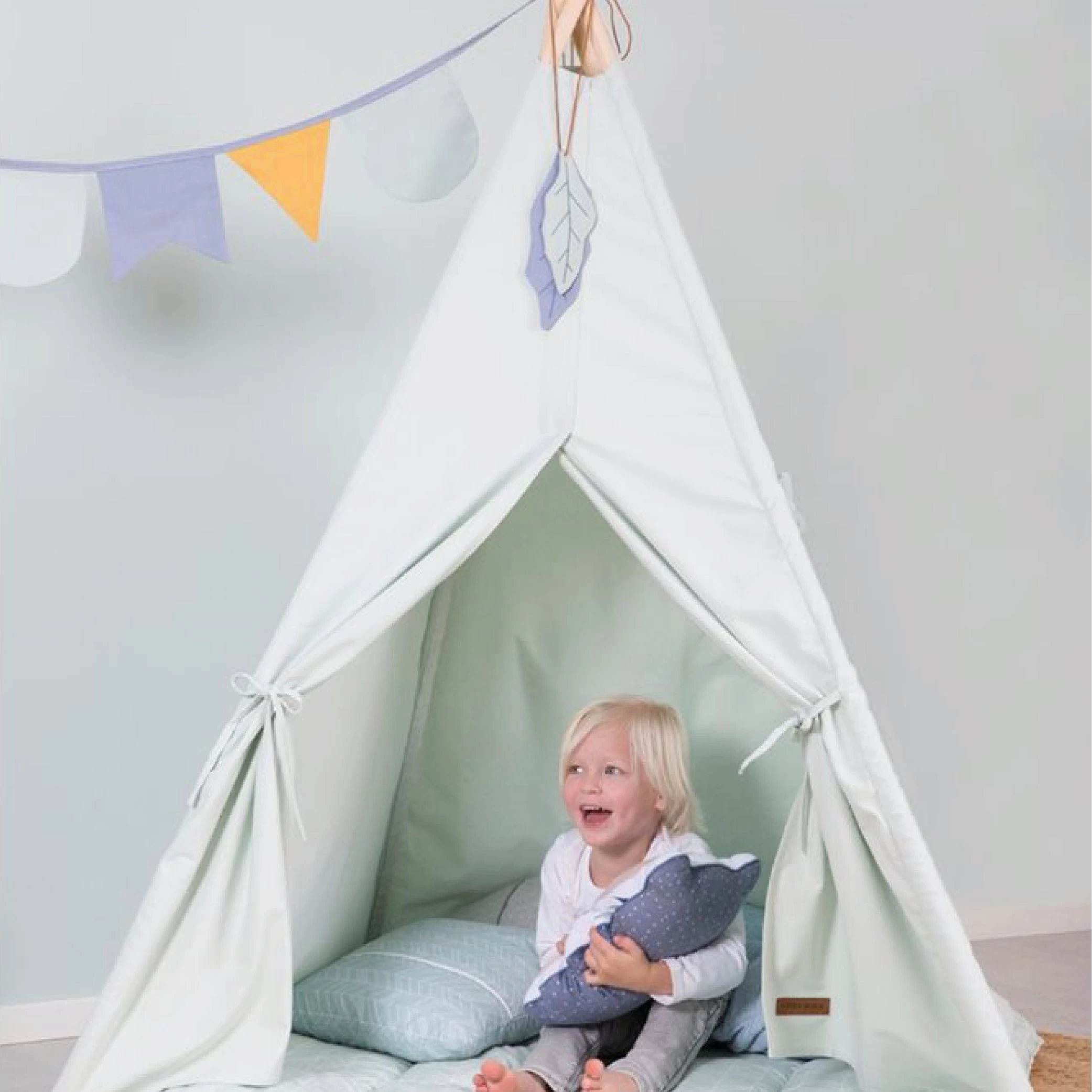Little Dutch Teepee Tent - Mint 4 Little Dutch Teepee Tent - Mint - Image 2