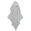 Little Dutch Hooded Towel Sailors Bay Blue 100x100