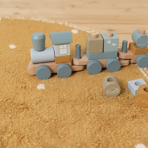 Little Dutch Rug Pure Ochre Dot - Diameter 110 Cm 4 Little Dutch Rug Pure Ochre Dot - Diameter 110 Cm - Image 2