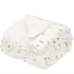 Little Dutch Cot Blanket Sailors Bay White
