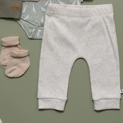 Little Dutch Trousers Rib Sand 4 Little Dutch Trousers Rib Sand - Image 2