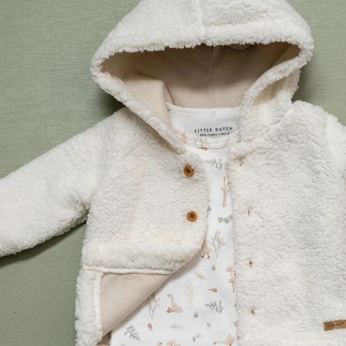 Little Dutch Bodysuit Long Sleeves Little Goose White 4 Little Dutch Bodysuit Long Sleeves Little Goose White - Image 2